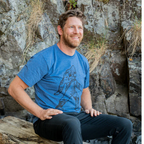 Kindred Coast Clothing small / Heather Blue Kindred Coast Unisex T- Shirt - Big Sasquatch