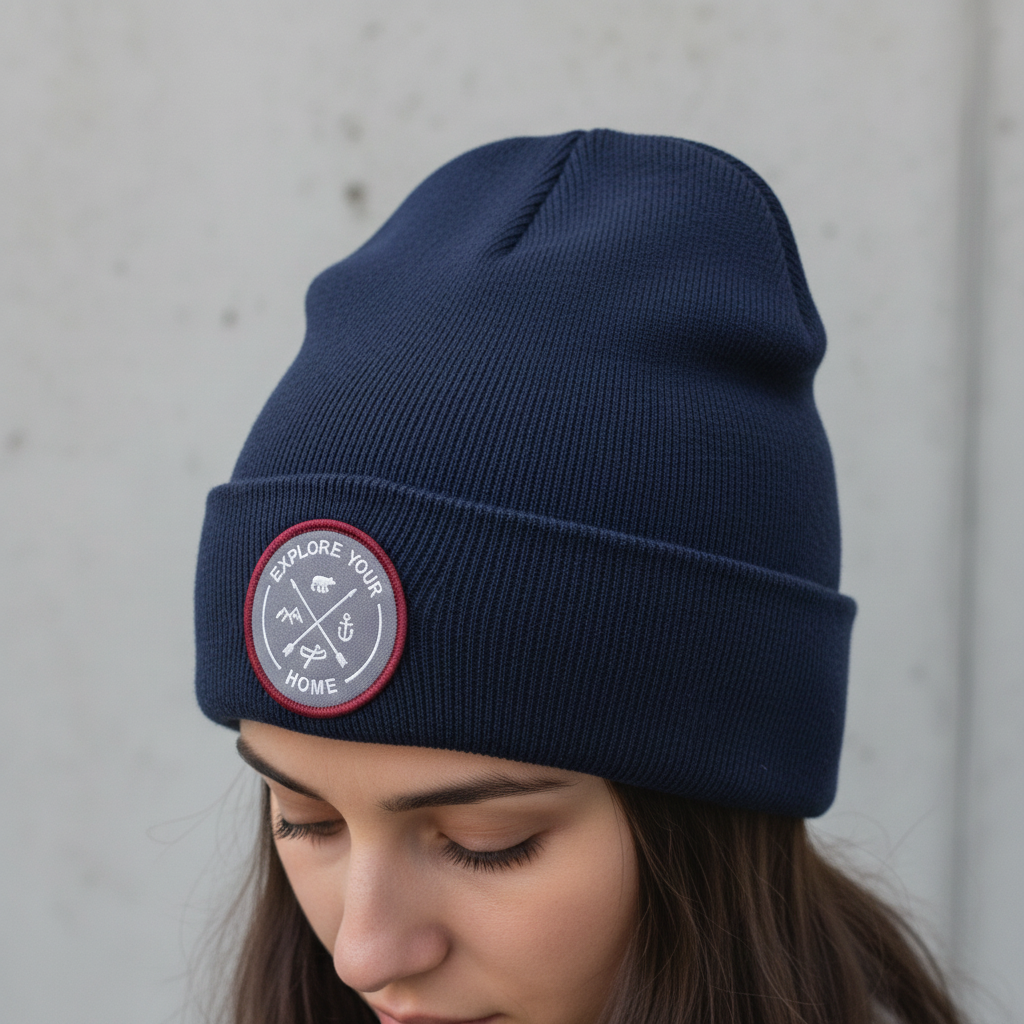 Explore Your Home Cuffed Beanie - Canadian Made