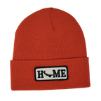 Kootenay Winter Hat PEI / Orange Classic Home Cuffed Beanie - Canadian Made / Prince Edward Island toque