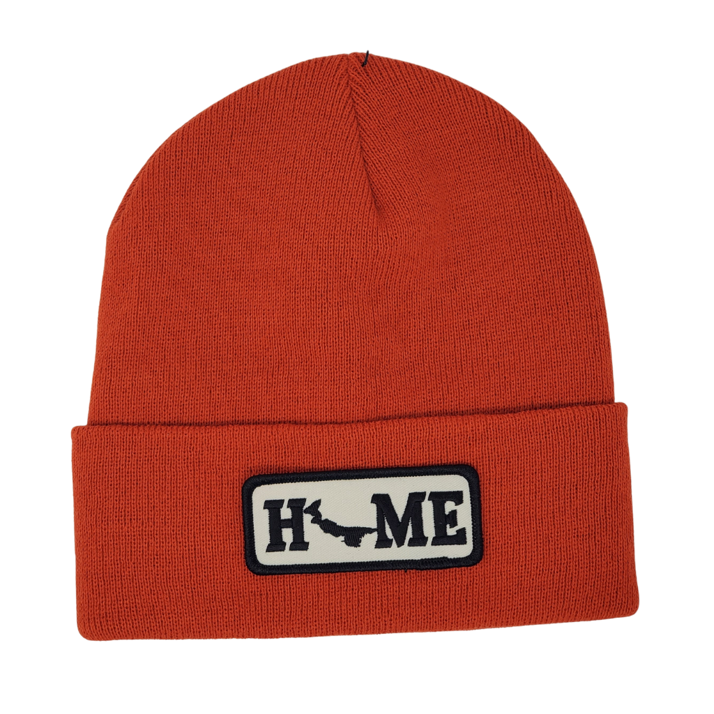 Kootenay Winter Hat PEI / Orange Classic Home Cuffed Beanie - Canadian Made