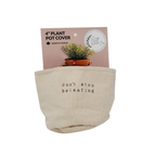 Leaf & Root pot cover Canvas Plant Pot Covers