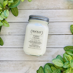 Mackay Candle Company Accessory Lrg 14oz Mason / Pumpkin Caramel MACKAY Candle Company