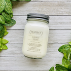 Mackay Candle Company Accessory Lrg 14oz Mason / Sugared Spruce MACKAY Candle Company