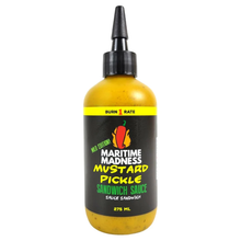 Load image into Gallery viewer, Maritime Madness Pantry mild Mustard Pickle Hot Sauce
