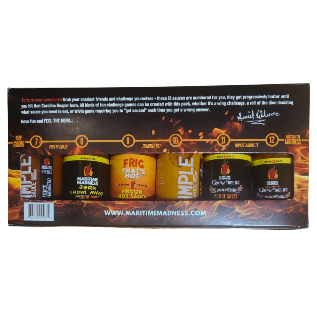 Maritime Madness Pantry The Hot Sauce Challenge Pack