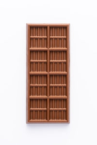16 piece milk chocolate bar with no wrapper 