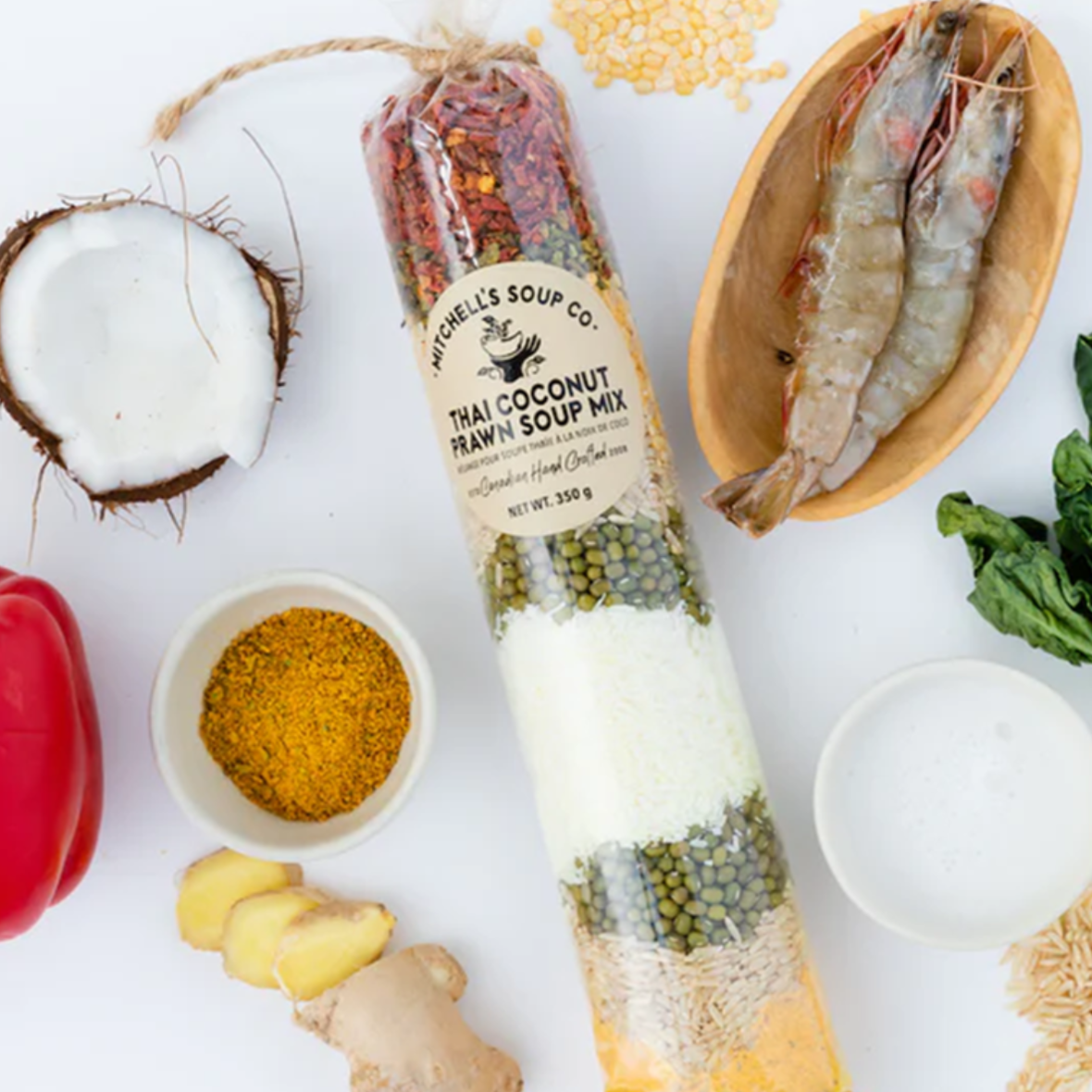 Mitchell Soup Pantry Thai Coconut Prawn Soup Mix Mitchell's Soups