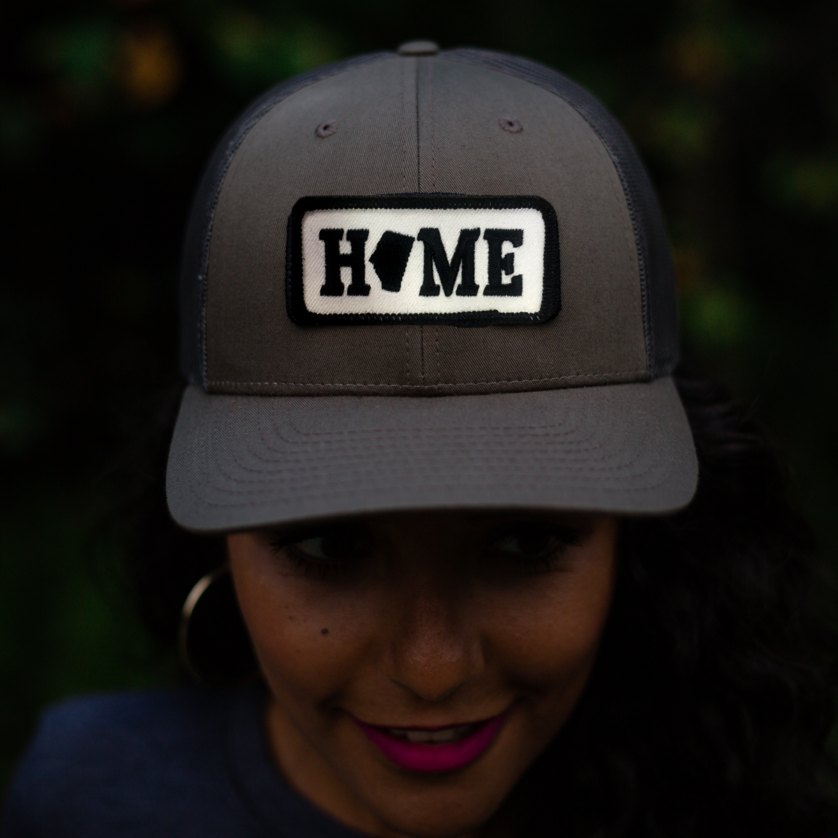My Home Apparel Patch Alberta Trucker Hat with HOME Patch - Made in Canada