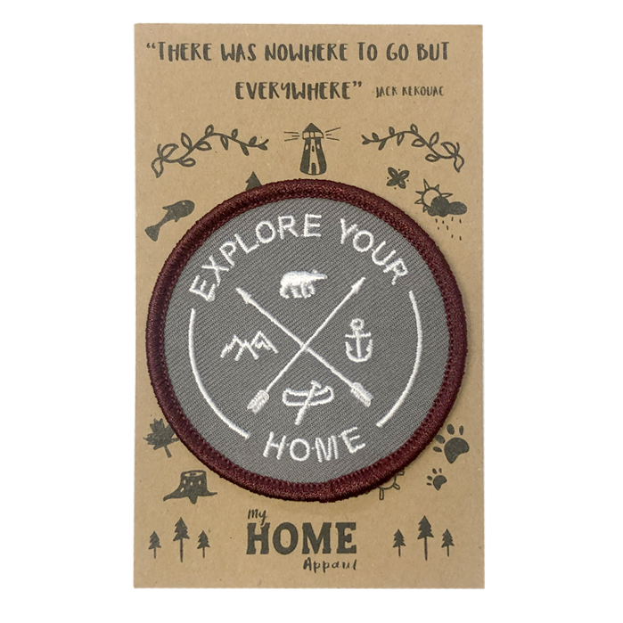 My Home Apparel patch Explore Your Home Patch