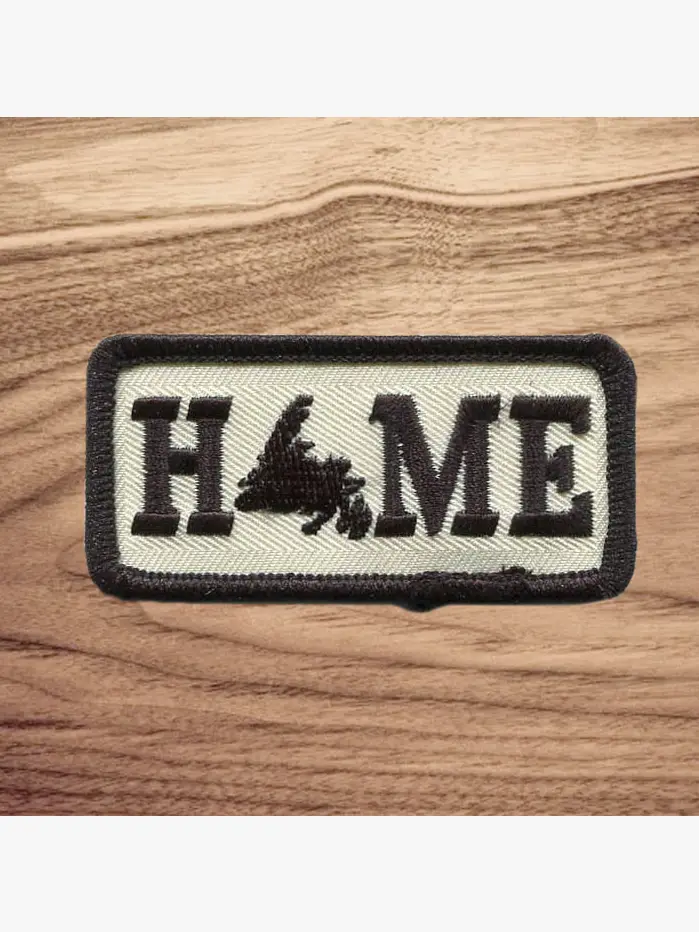 My Home Apparel Patch Newfoundland HOME Patch