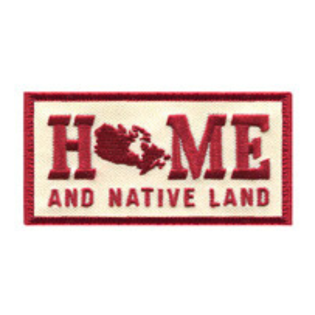 My Home Apparel Patch Trucker Hat with Home On Native Land Patch - Made in Canada