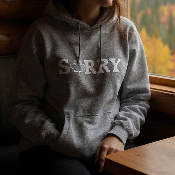 My Home Apparel Screen Printed Hoodie - Unisex Sorry Unisex Heritage Hoodie
