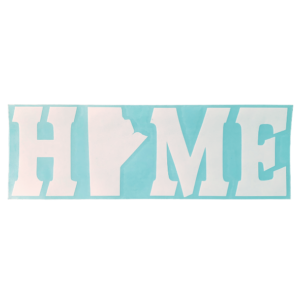 My Home Apparel Sticker Manitoba Provincial Bumper Decals