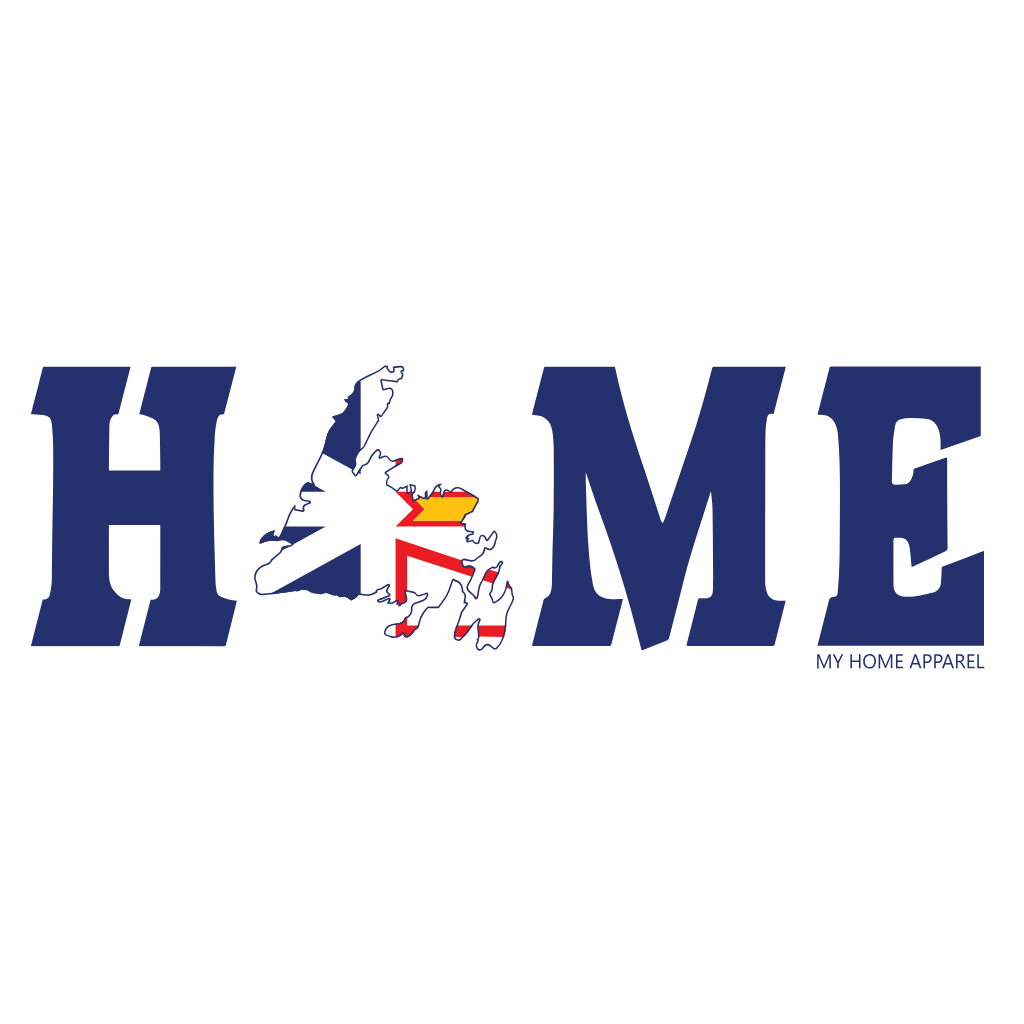 My Home Apparel Sticker NFLD Provincial Bumper Stickers