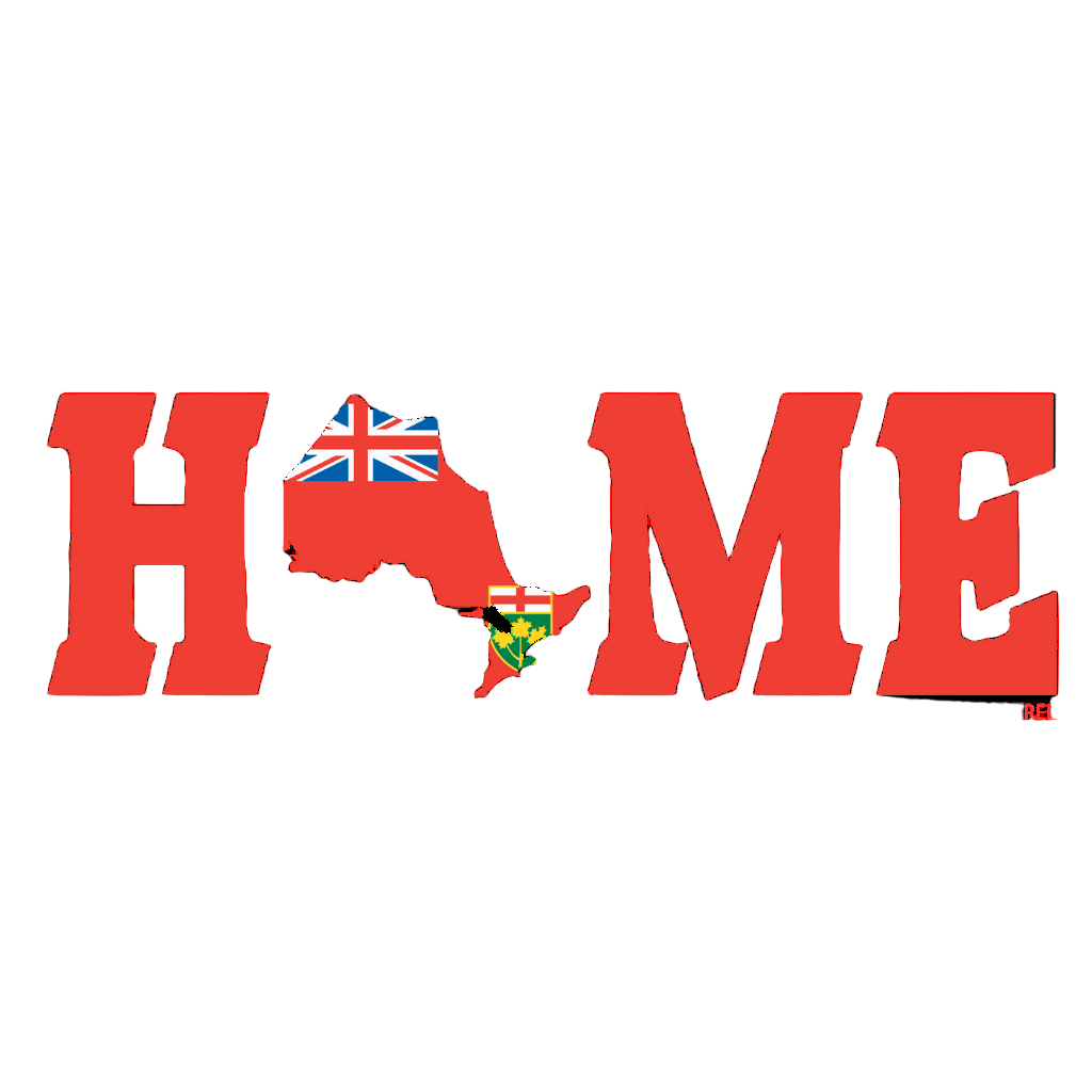 My Home Apparel Sticker Ontario Provincial Bumper Stickers