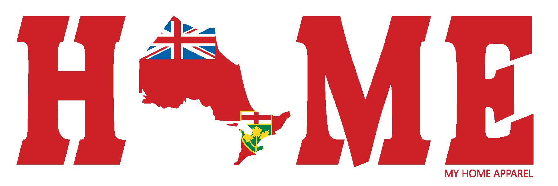 My Home Apparel Sticker Provincial Bumper Stickers