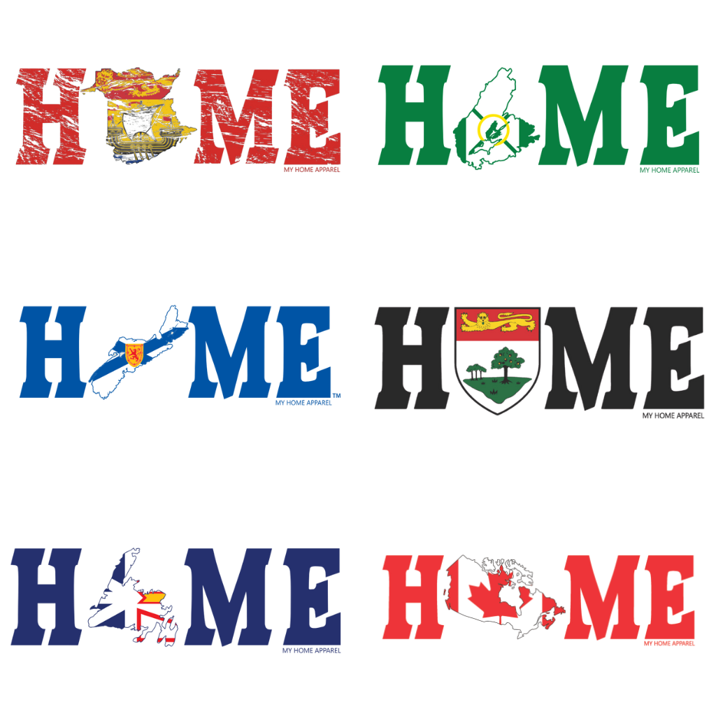 My Home Apparel Sticker Provincial Bumper Stickers