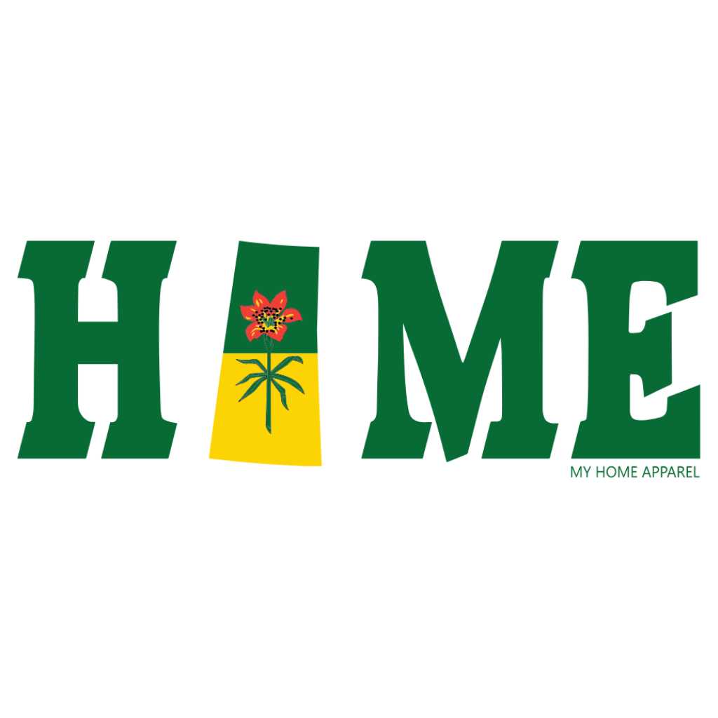 My Home Apparel Sticker Saskatchewan Provincial Bumper Stickers