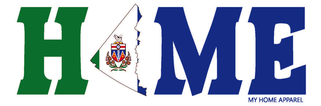 My Home Apparel Sticker Yukon Provincial Bumper Stickers