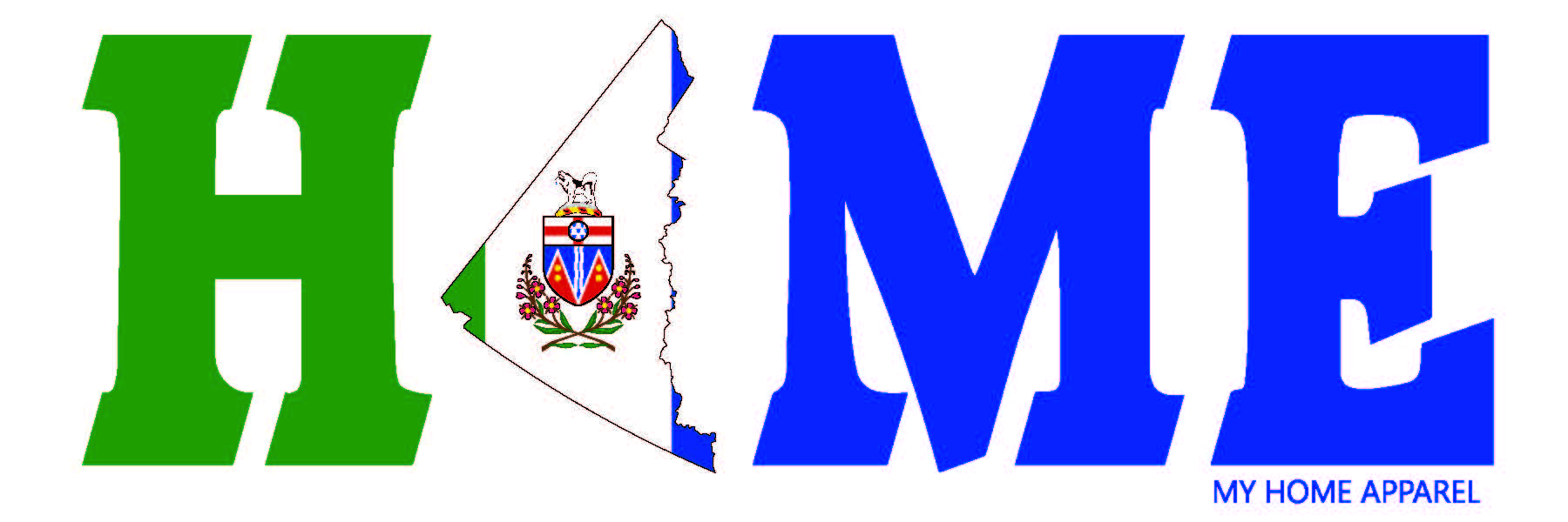 My Home Apparel Sticker Yukon Provincial Bumper Stickers