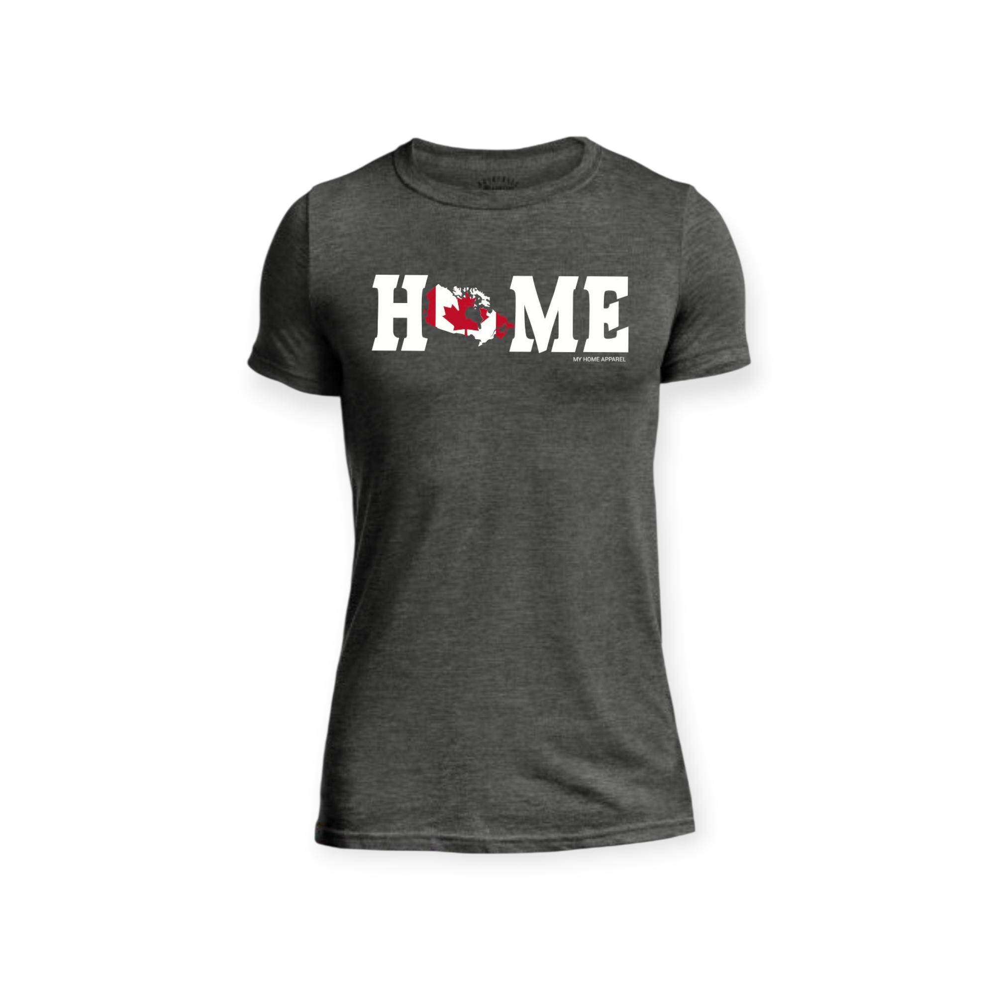 My Home Apparel T-Shirt (Graphic) - Unisex Canada HOME Flag T-Shirt