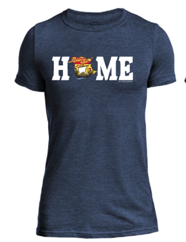 My Home Apparel T-Shirt (Graphic) - Unisex New Brunswick / Small Provincial HOME Flag Unisex T-Shirt