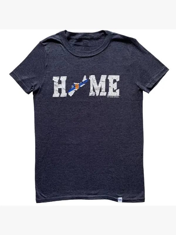 My Home Apparel T-Shirt (Graphic) - Unisex Nova Scotia / Small Provincial HOME Flag Unisex T-Shirt