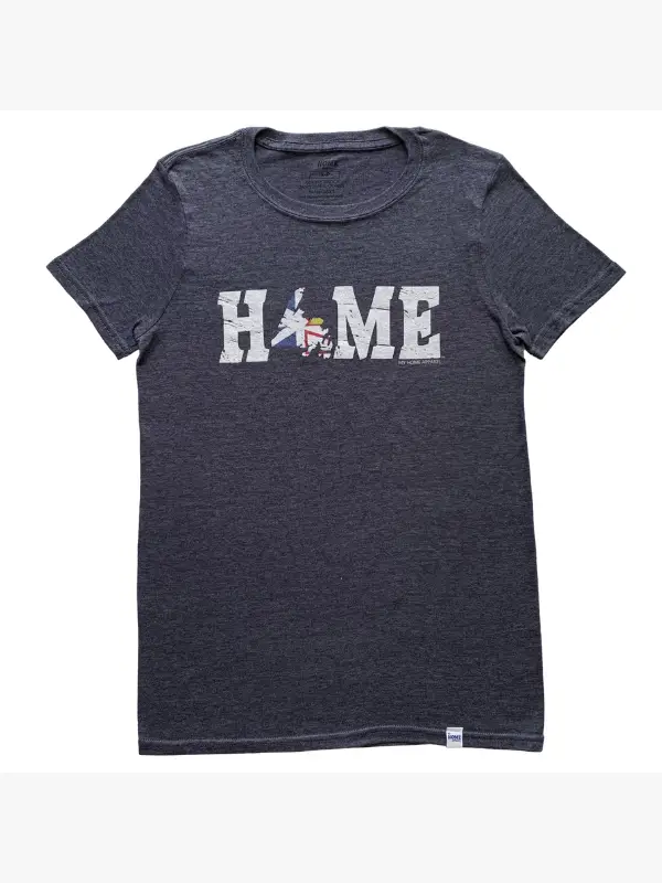 My Home Apparel T-Shirt (Graphic) - Unisex Provincial HOME Flag Unisex T-Shirt