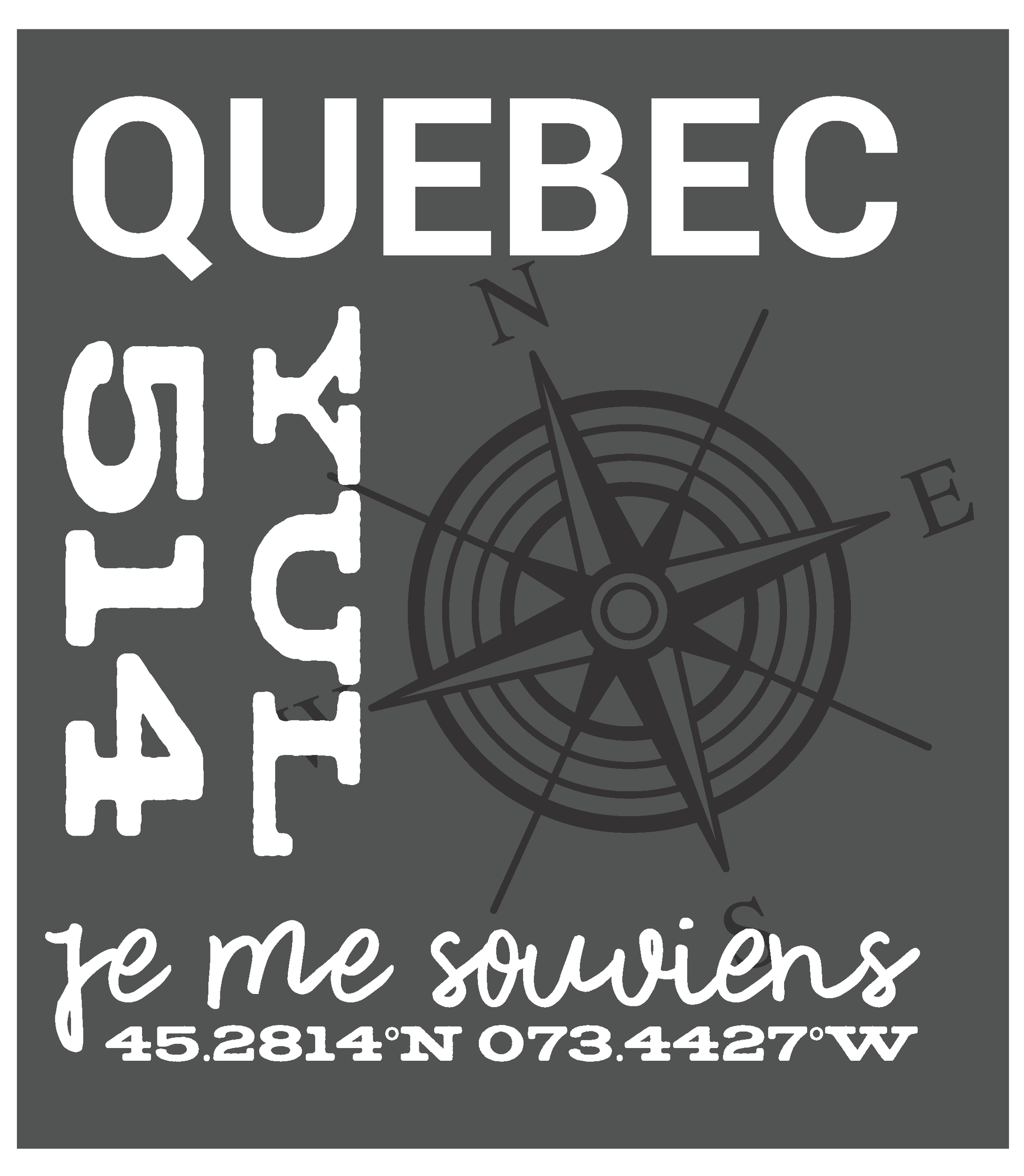 My Home Apparel T-Shirt (Graphic) - Unisex Quebec / Small Provincial Compass Unisex T-shirt