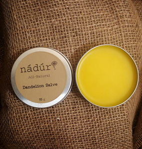 Nadur moisturizers Dandelion Salve All Natural Handmade Balms, Salves & Lotions