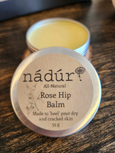 Load image into Gallery viewer, Nadur moisturizers Rose Hip Balm All Natural Handmade Balms, Salves &amp; Lotions
