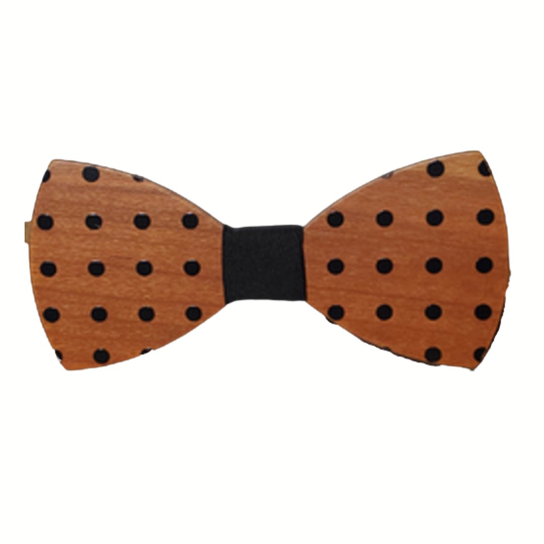 Off The Wood Accessory Leon Wooden Bow Ties