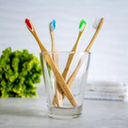 Ola Bamboo Bathroom Bamboo Toothbrushes -Adults