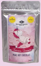 Load image into Gallery viewer, silver resealable bag with picture of a Unicorn &amp;  clouds
