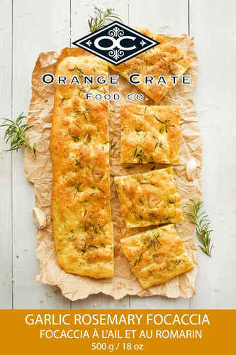 Orange Crate Food Company Garlic & Herb Focaccia Bread Mix