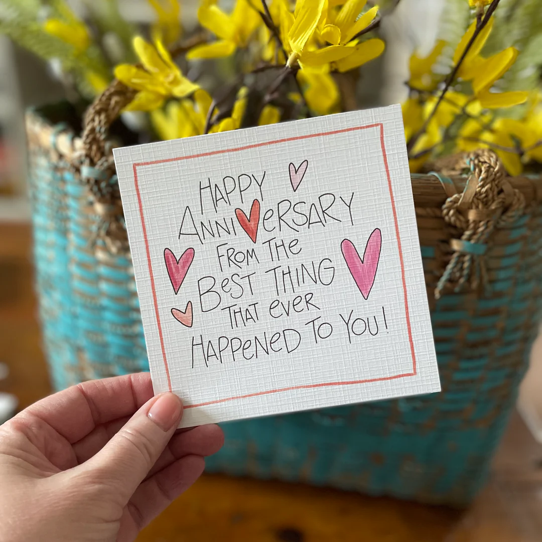 Out on a Whim greeting card Best Thing-Greeting Card