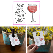 Load image into Gallery viewer, Out on a Whim greeting card Bottle Note 1 - ...Age Out On A Whim Greeting Cards *Adult Content
