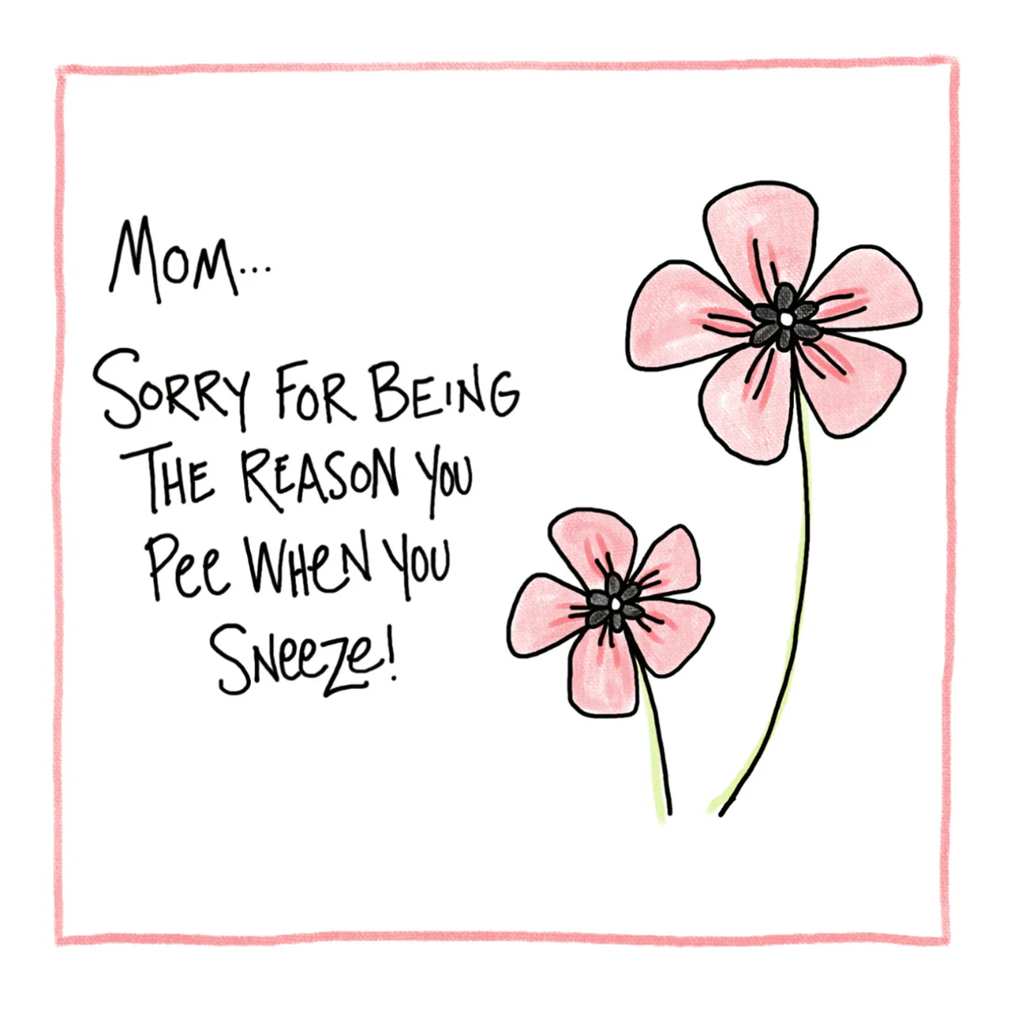 Out on a Whim greeting card Out On A Whim Greeting Cards *Adult Content