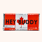 Peace by Chocolate Pantry Hey Buddy Elbows Up milk chocolate with maple cream