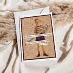 Raven's Rest Studio Funny Card For Him. Dad. You Think You Can Hurt My Feelings?