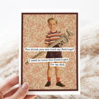 Raven's Rest Studio Funny Card For Him. Dad. You Think You Can Hurt My Feelings?