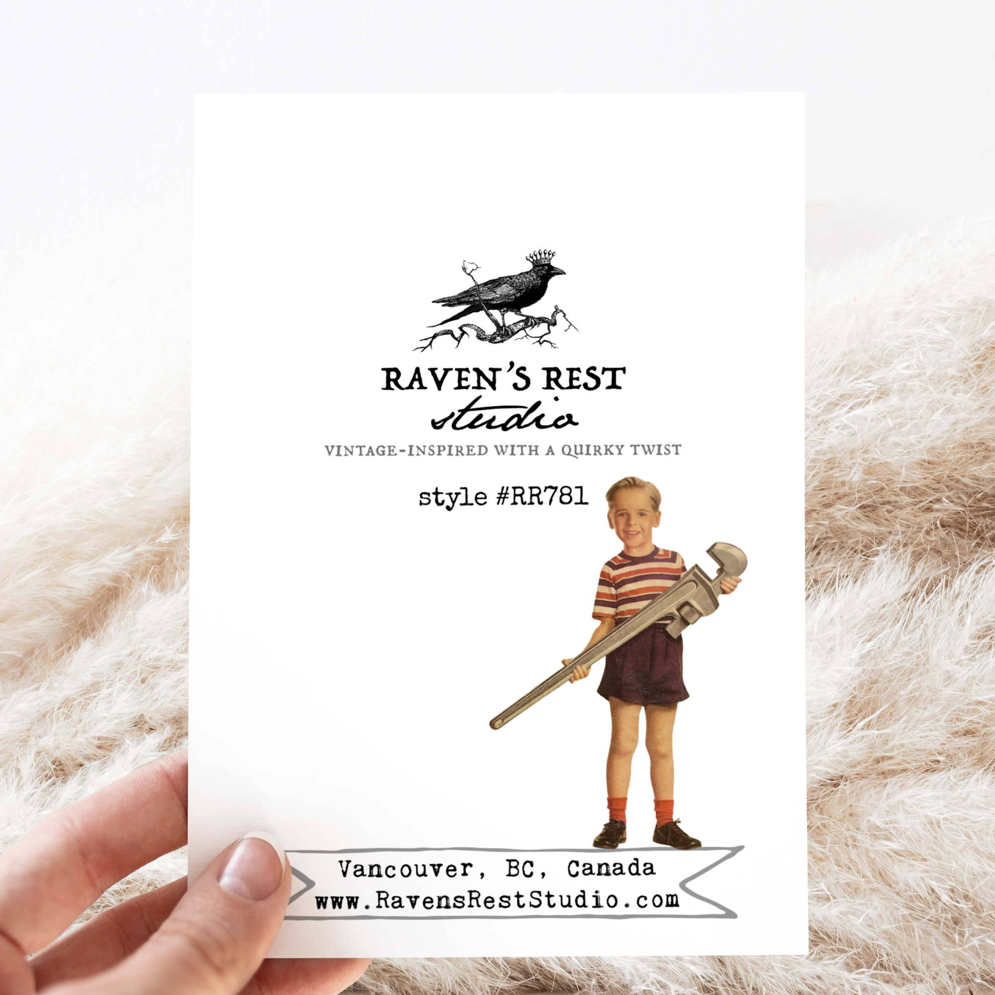 Raven's Rest Studio Funny Card For Him. Dad. You Think You Can Hurt My Feelings?