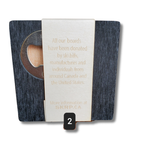 SKRP Coaster Upcycled Coaster from Snowboards