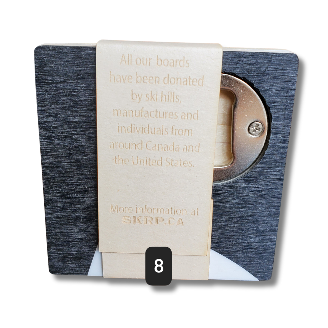 SKRP Coaster Upcycled Coaster from Snowboards