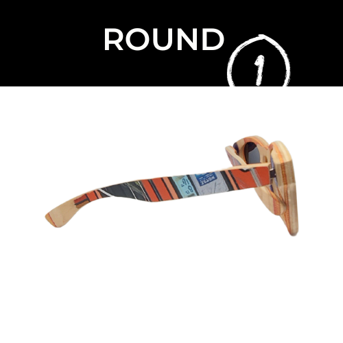 SKRP Glasses Sunglasses - made from Upcycled Skateboards