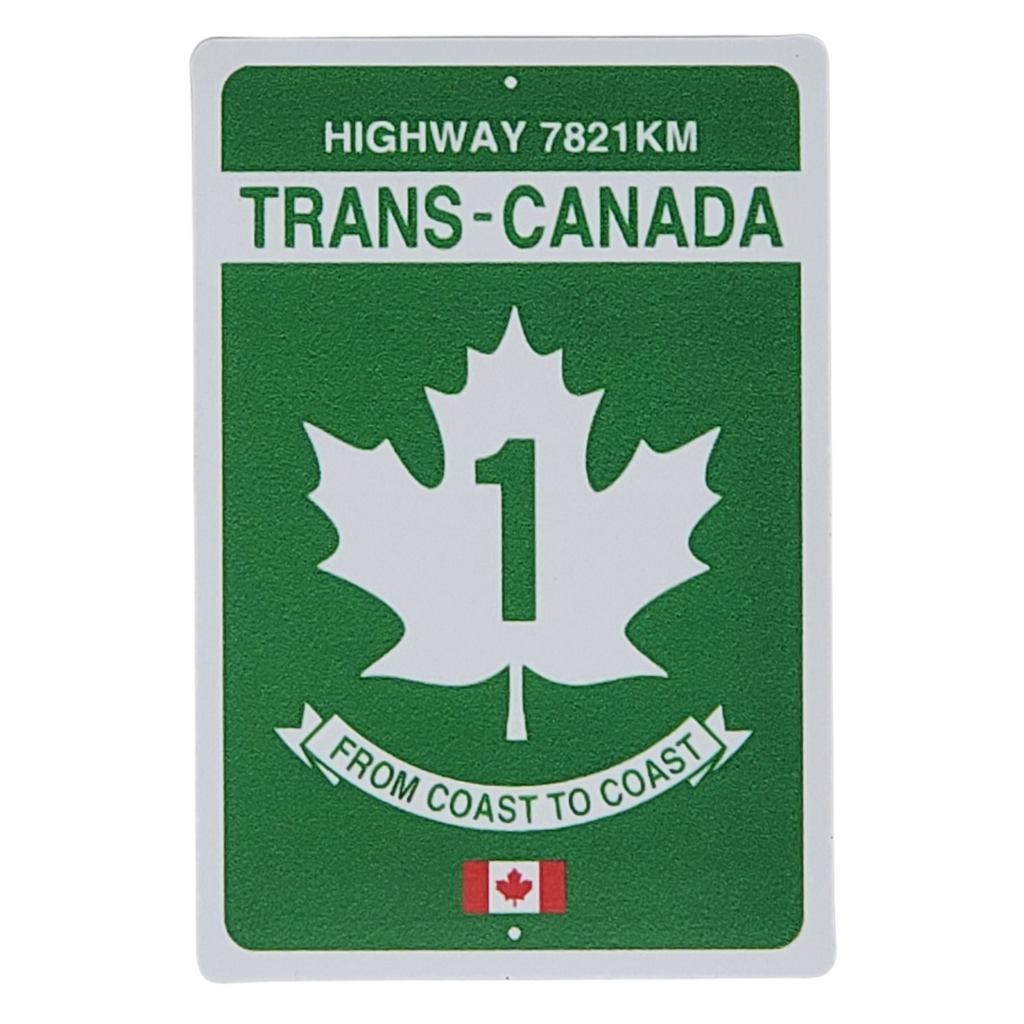 Sticker You magnet Trans-Canada Hwy Fun Vinyl Canadian Made Refrigerator Magnets
