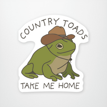 Load image into Gallery viewer, Sticker You sticker Country Toad Fun Vinyl Stickers By Sticker You
