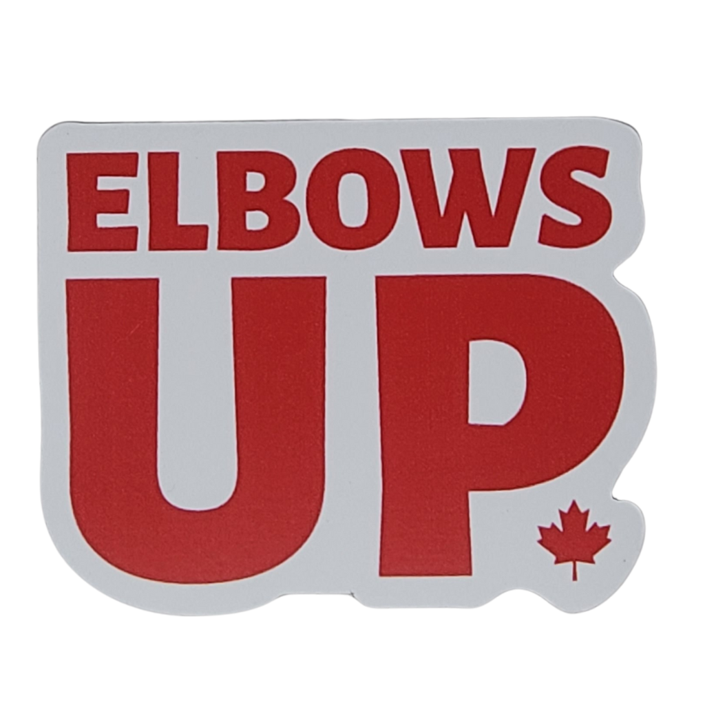 Sticker You sticker Elbows Up Fun Vinyl Stickers By Sticker You