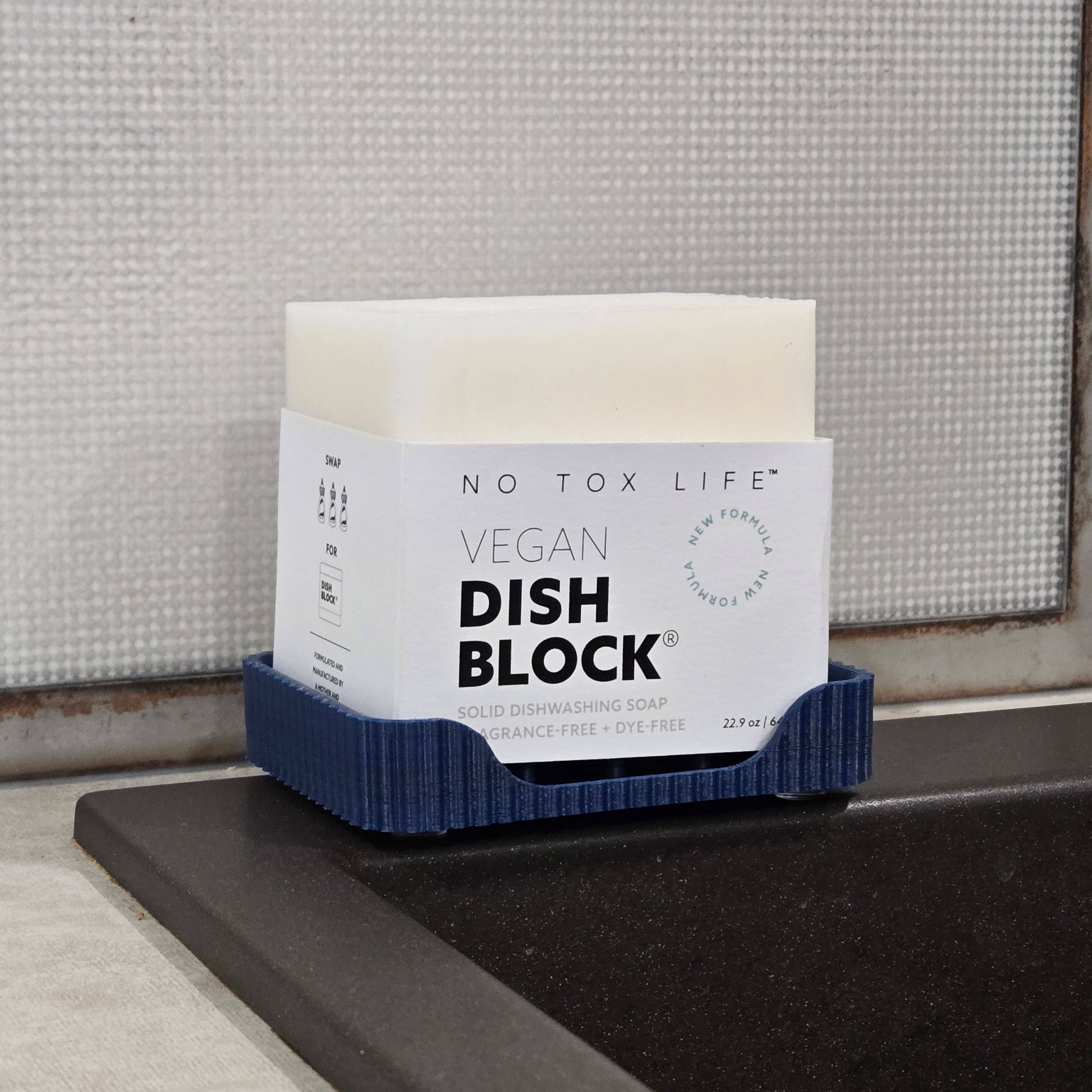 The Rogerie Solid Dish Soap Holder (for No Tox Life blocks)