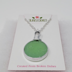 Transformed jewellery Jadeite Alice Upcycled Broken China Necklaces